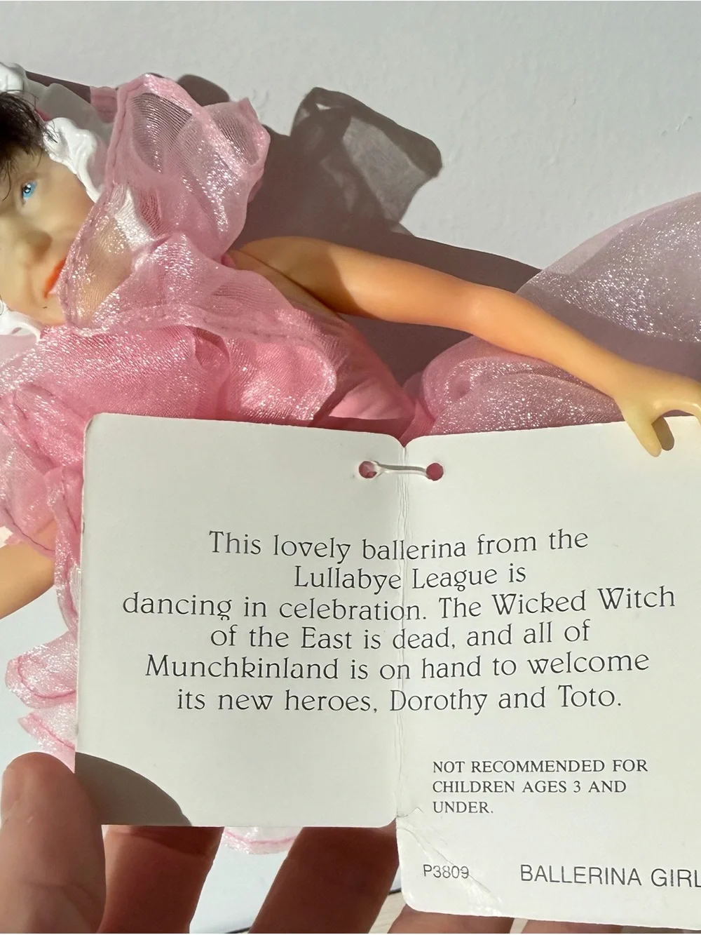 NWT Vintage Wizard of Oz Ballerina Girl Doll 1989